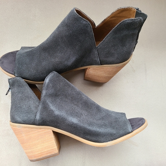 Susina Suede Booties - Picture 2 of 7